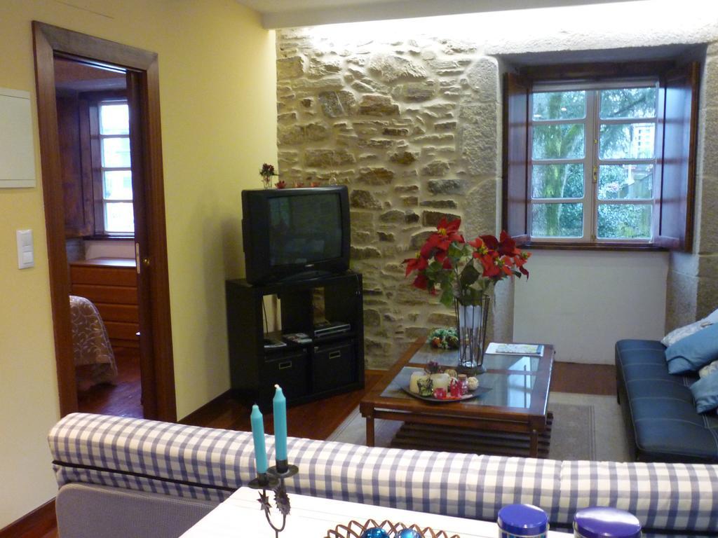 Apartamento Transito De Entrerruas Santiago de Compostela Værelse billede